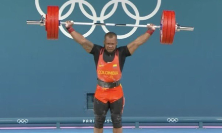 El chocoano Yeison López se colgó medalla de plata en levantamiento de pesas en Juegos Olímpicos