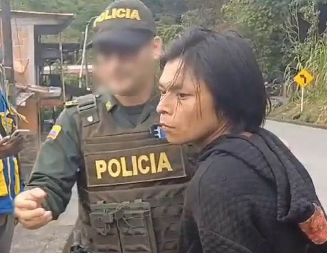 Joven de la comunidad Embera Chamí de Risaralda fue enviado a prisión por agredir a su hermana con un machete