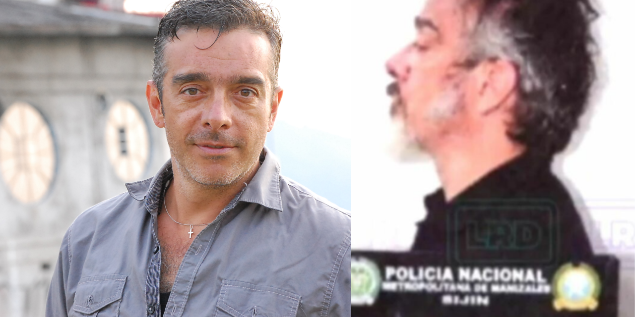 Actor Fernando Arango fue capturado por golpear a su pareja