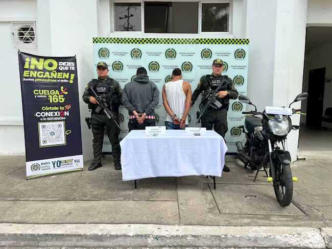 Autoridades de Barrancabermeja capturaron a sujeto que extorsionó a su madre