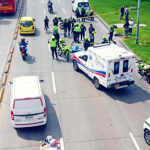 Motociclista fue asesinado en Bogotá. El caso está relacionado con un atraco