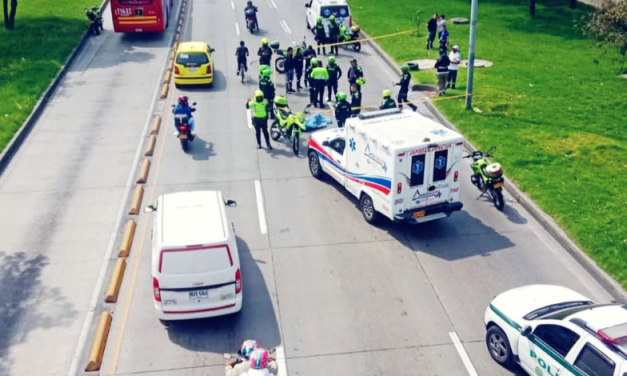 Motociclista fue asesinado en Bogotá. El caso está relacionado con un atraco
