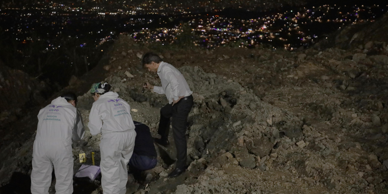 La JEP y la UBPD hallaron restos humanos en La Escombrera de la Comuna 13 de Medellín