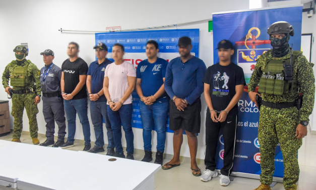 Siete miembros de la Amada Nacional fueron capturados por presuntos vínculos con red narcotraficante. Algunos serán extraditados