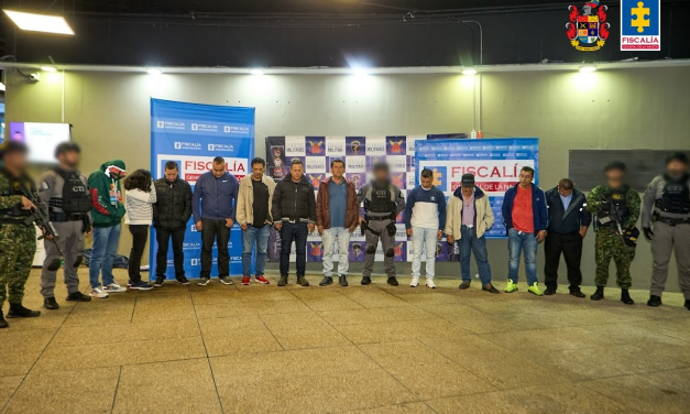 Fueron judicializados diez miembros de una red que se apoderaba de armas de la fuerza pública para venderlas a las disidencias