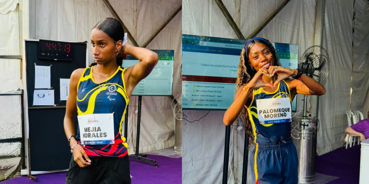Deportistas colombianas obtuvieron medallas de oro y de plata en el Mundial de Paratletismo