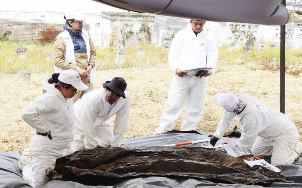 Unidad de Búsqueda de Personas recuperó nueve cuerpos en Pasto que podrían corresponder a víctimas de desaparición forzada