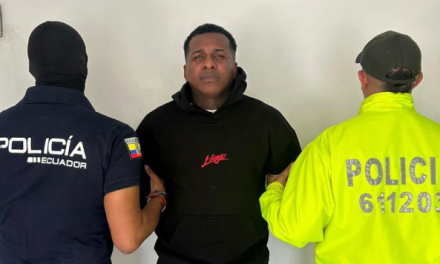 Capturaron en La Estrella, Antioquia, a cabecilla de un grupo delincuencial ecuatoriano