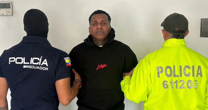 Capturaron en La Estrella, Antioquia, a cabecilla de un grupo delincuencial ecuatoriano