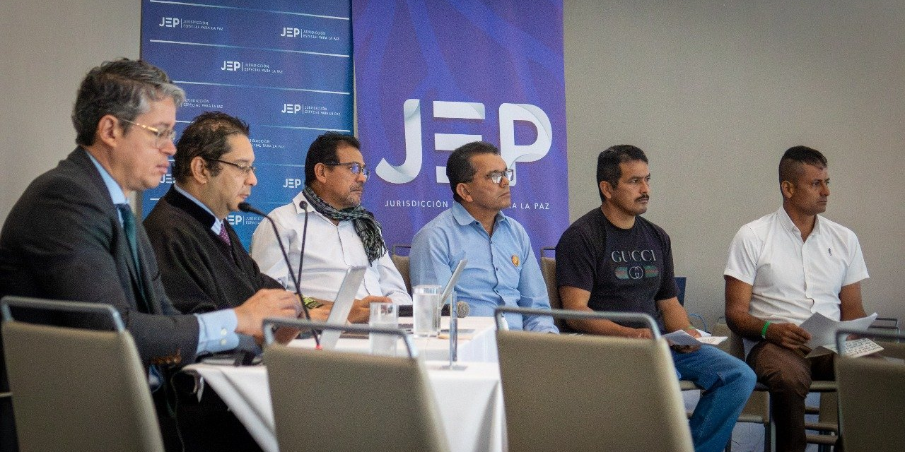 <strong>Nueve exfarc les dan la cara a sus víctimas en audiencia de la JEP en Cali</strong>