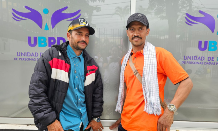 Unidad de Búsqueda de Personas reunió a una familia que fue separada hace 28 años