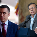 Presidente Gustavo Petro denunció bombardeos ecuatorianos en frontera colombiana. Presidente de Ecuador lo niega