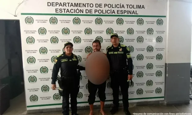 Enviaron a prisión a sujeto que realizó actos obscenos frente a dos menores de edad en El Espinal, Tolima
