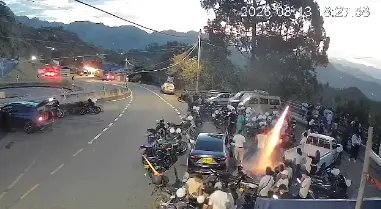 Personas que manipularon pólvora en un funeral causaron incendio forestal en Cundinamarca
