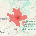Este jueves se presentó terremoto, de magnitud 7.2, en el sur de Perú