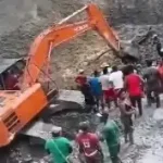 Nueve personas fallecieron y al menos 30 están atrapadas por deslizamiento en mina de Nariño