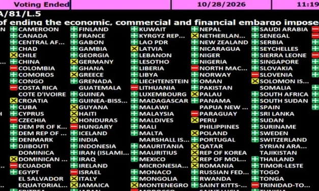 Mayoría de países integrantes de la ONU rechazaron embargo de EE. UU. a Cuba. Colombia lo apoyó